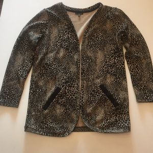 Dynamite Leopard print Cardigan / Jacket Sz L